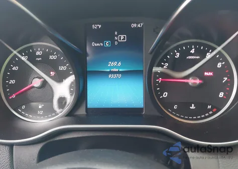 2019 Mercedes-Benz C 300 z USA, uszkodzony, nr VIN 55SWF8DB5KU307749